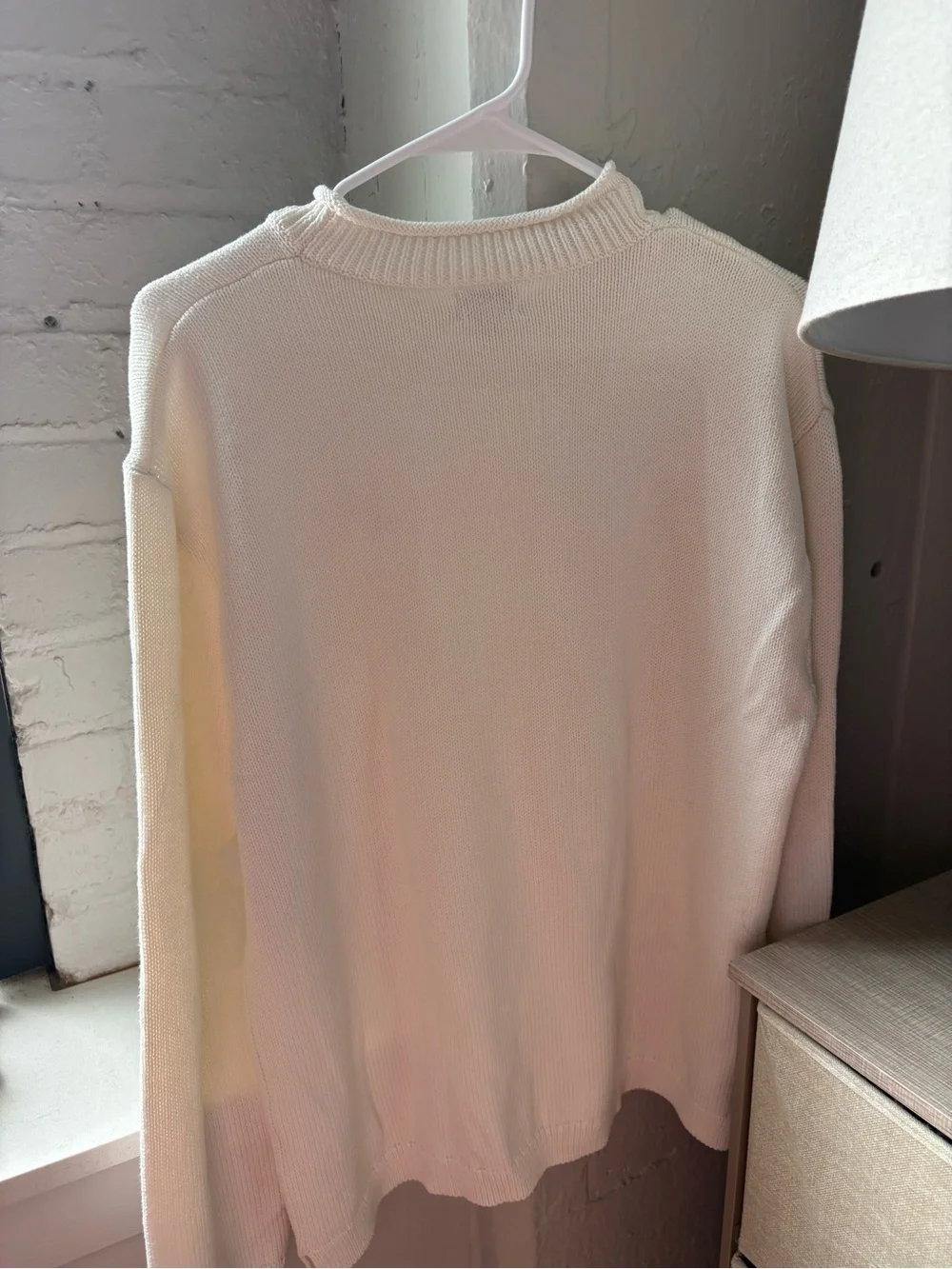 J. Crew Ivory rollneck Sweater